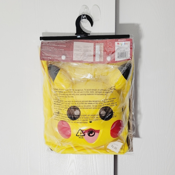 NEW Pokemon Pikachu Child Costume Size Large (10-12) - Picture 2 of 3